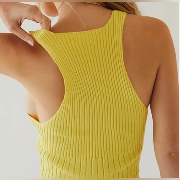 NWOT - Intimately Free People Ego Swit Tank in Yellow - Size M - Picture 2 of 4